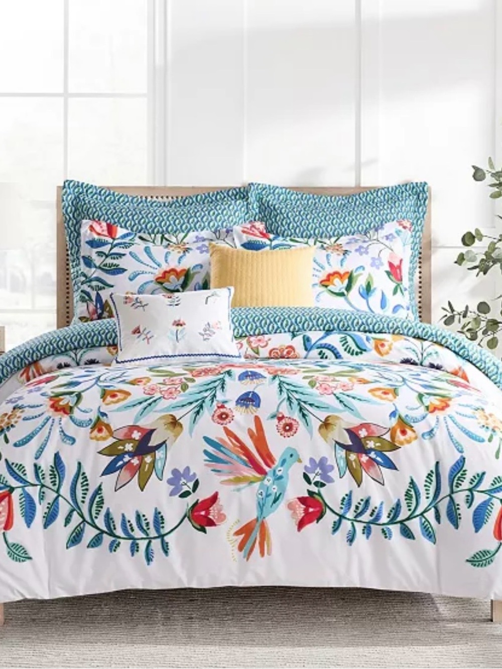 LEVTEX Home “Danika” King Duvet Cover 3 Piece Set NWT Retail $350
